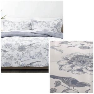 Molly Botanicals Reversible Alternative Down Comforter Set NWT King / Cal King